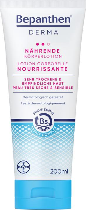 Bepanthen Derma Nährende Körperlotion (Körpercreme, 200 ml)