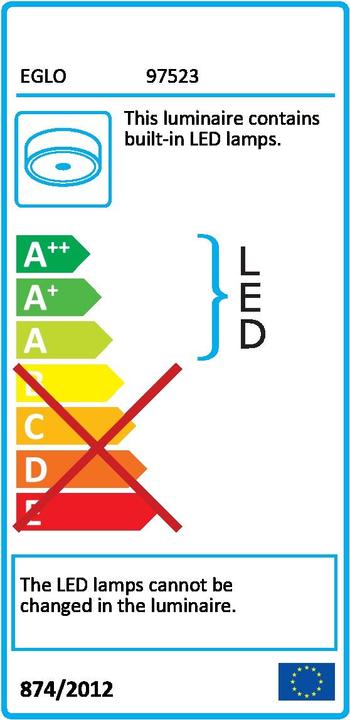 Energie-Label EGLO Torano (1530 lm)