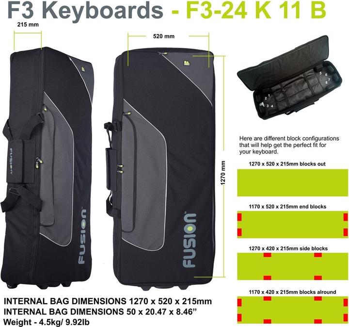 Image du produit Fusion Sac pour clavier 11 (Clavier)