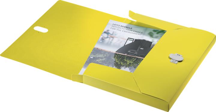 Produktbild Leitz Dokumentenmappe Recycle A4 Gelb (A4, 1x)