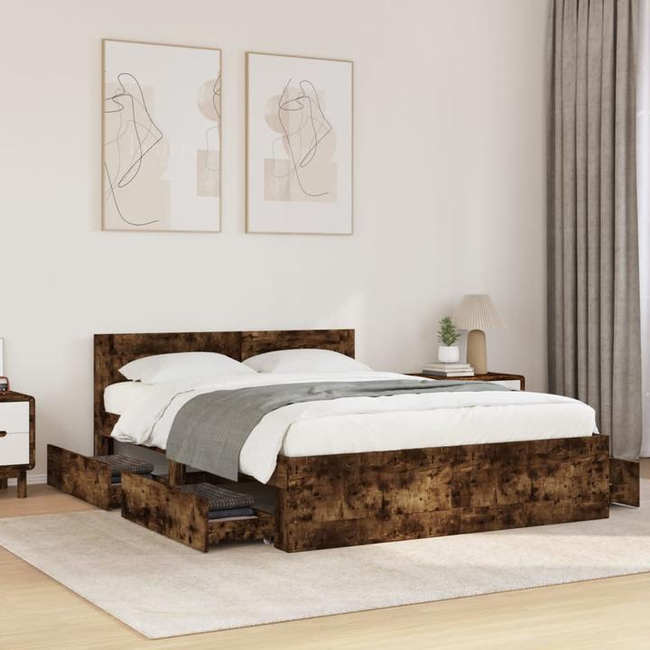 Immagine prodotto VidaXL Struttura letto con testiera (135 x 190 cm)