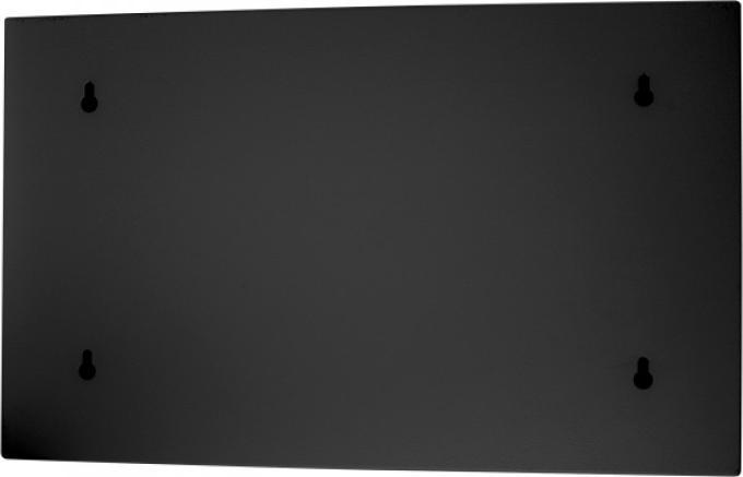 Produktbild Allnet 48,30cm (19")Wandgehäuse, 9HE, 2-teilig, T600mm, Schwarz, SMB- (9 HE, 19 Zoll Rack)