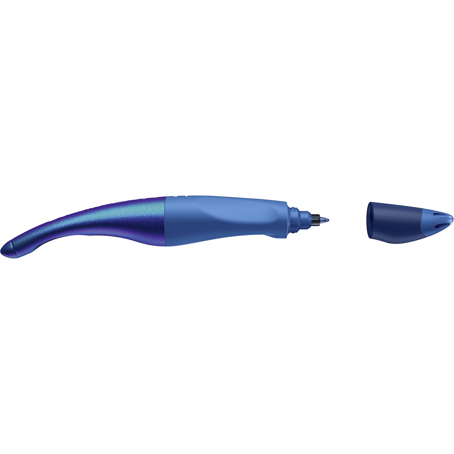 STABILO, Schreibstifte, EASYoriginal Holograph Edition Tintenroller für Linkshänder (Blau, 1 x)