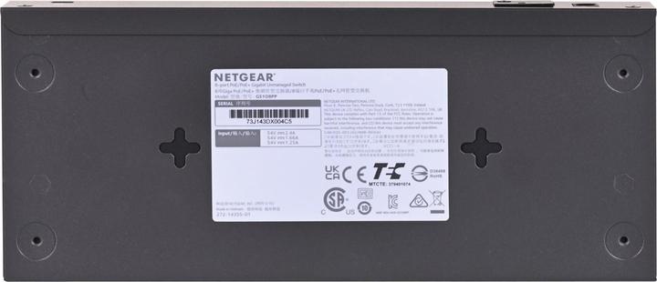 Image du produit Netgear Gs108pp (8 Ports)