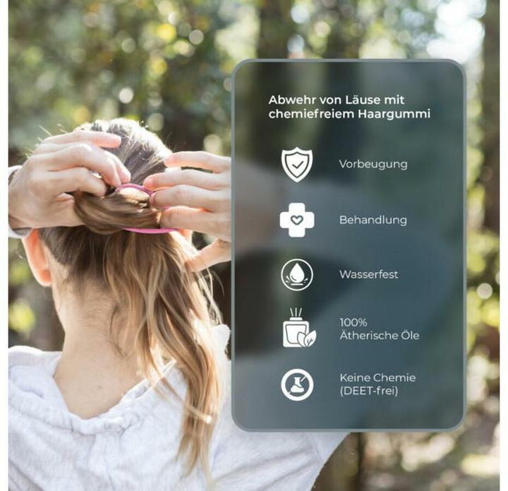 Image du produit Quick Aid Anti Läuse Haargummi (Élastiques à cheveux)