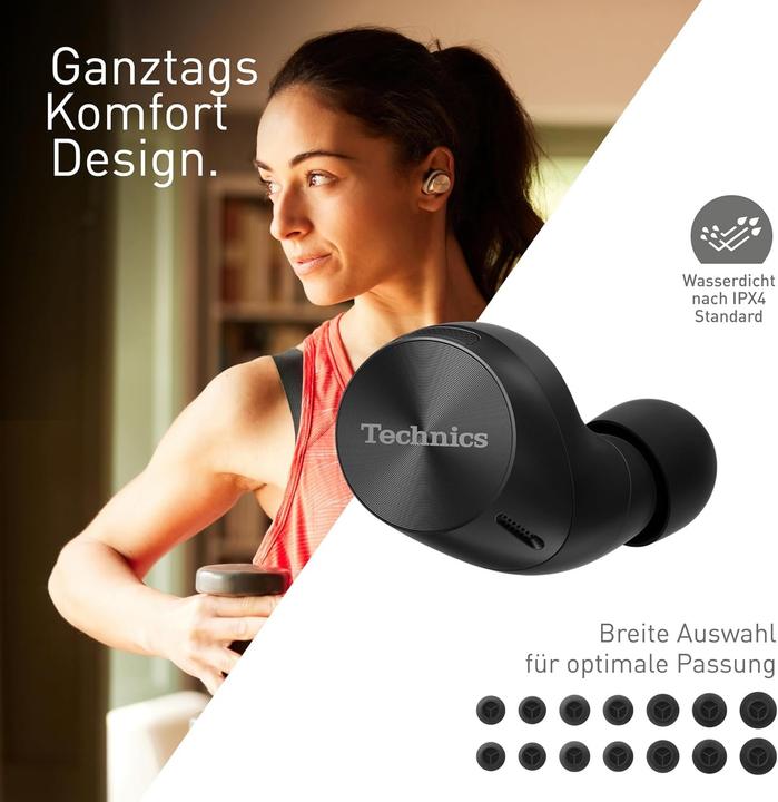 Actual product image Technics EAH-AZ60M2EK (ANC, 7 h, Wireless)