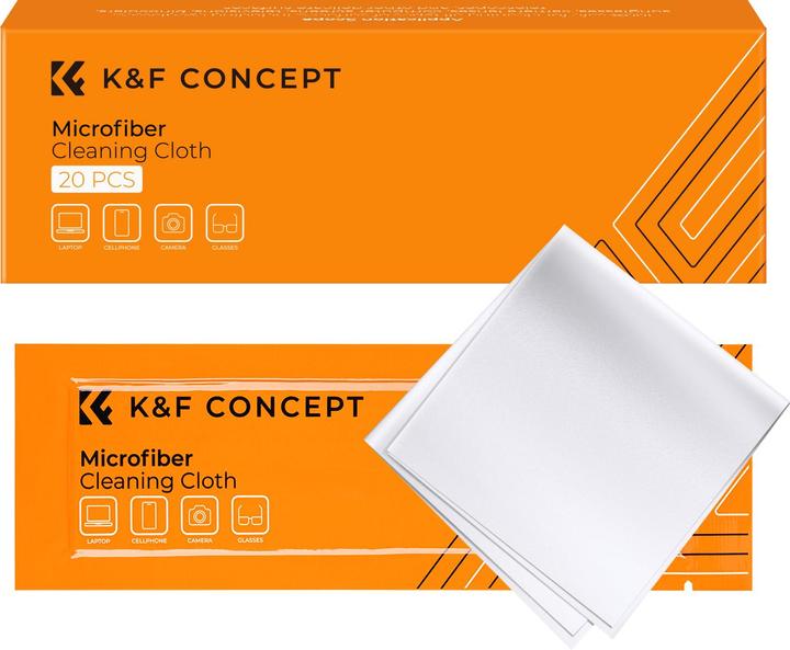 Actual product image K&F Concept dust-free cloths SKU.1615 15x15 cm 10pcs