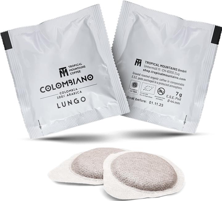 Tropical Mountains COLOMBIANO Lungo Bio Fair Trade (10 x Port.)