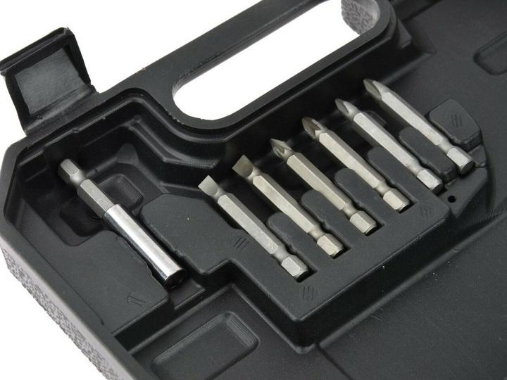 Image du produit GEKO Visseuse sans fil 3,6V avec accessoires, -coffret (Fonctionnement sur batterie)