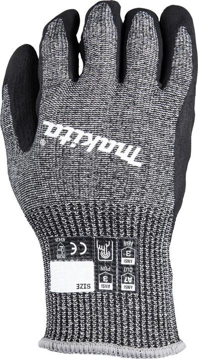 Produktbild Makita Zubehör P-84735 Arbeitshandschuh mit hohem Schnittschutz Grösse XL (10)
