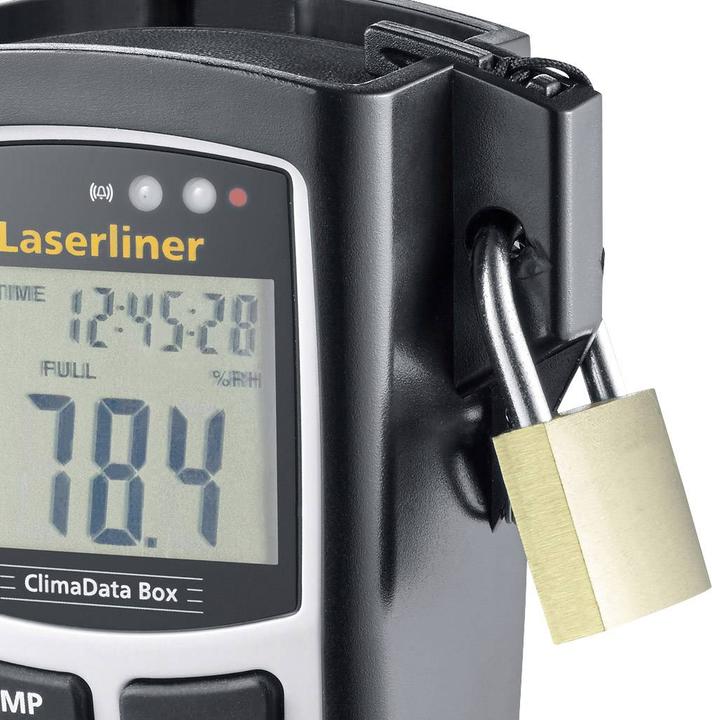 Produktbild Laserliner Luftfeuchtemessgerät (Hygrometer) ClimaData Box
