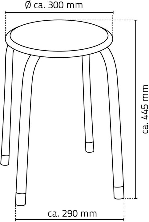 Produktbild Ridder Bad-Hocker (100 kg)