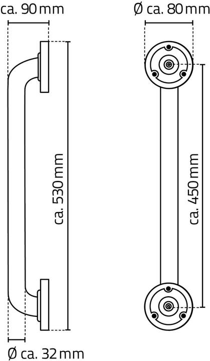 Produktbild Ridder Haltegriff M