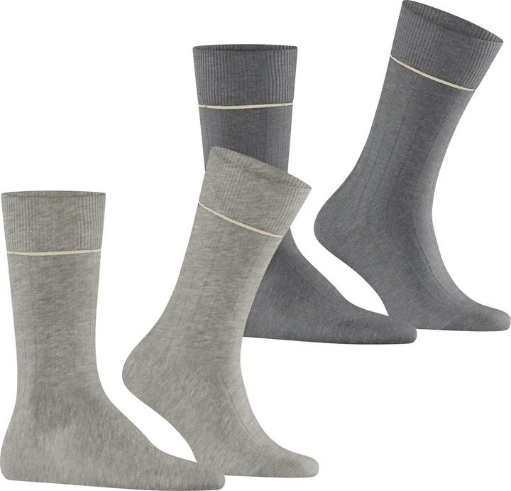 Produktbild Esprit Accent Rib 2-Pack Baumwollsocken (2er Pack, 39 - 42)