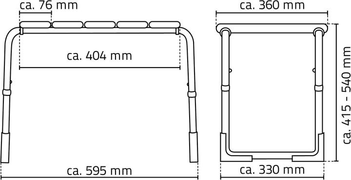 Produktbild Ridder Bad-Hocker (130 kg)