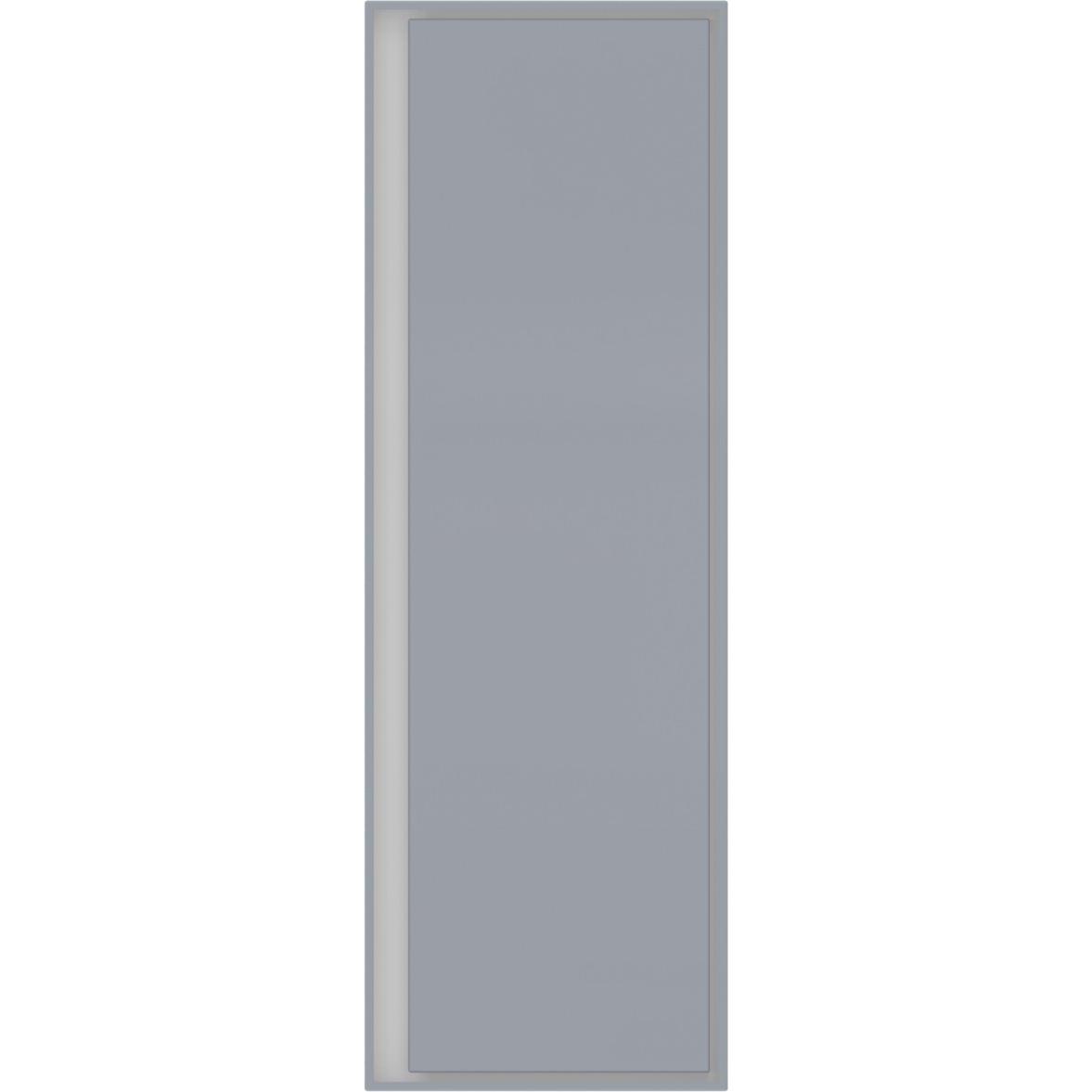 Ideal Standard, Armadietto bagno, Armadio IDS a mezza altezza CONNECT AIR 1200x300x400mm hgrigio lucido / bianco opaco (40 x 30 x 120 cm)