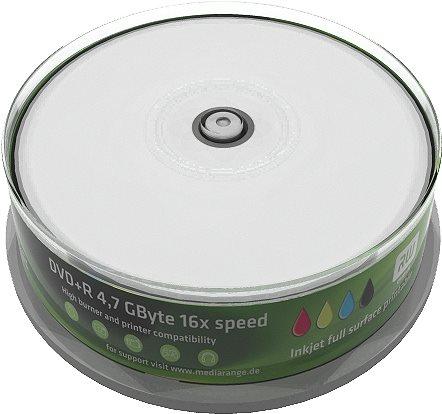 MediaRange DVD+R 4.7GB, 25er Spindel (25 x)