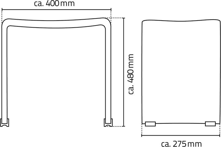 Produktbild Ridder Bad-Hocker (100 kg)