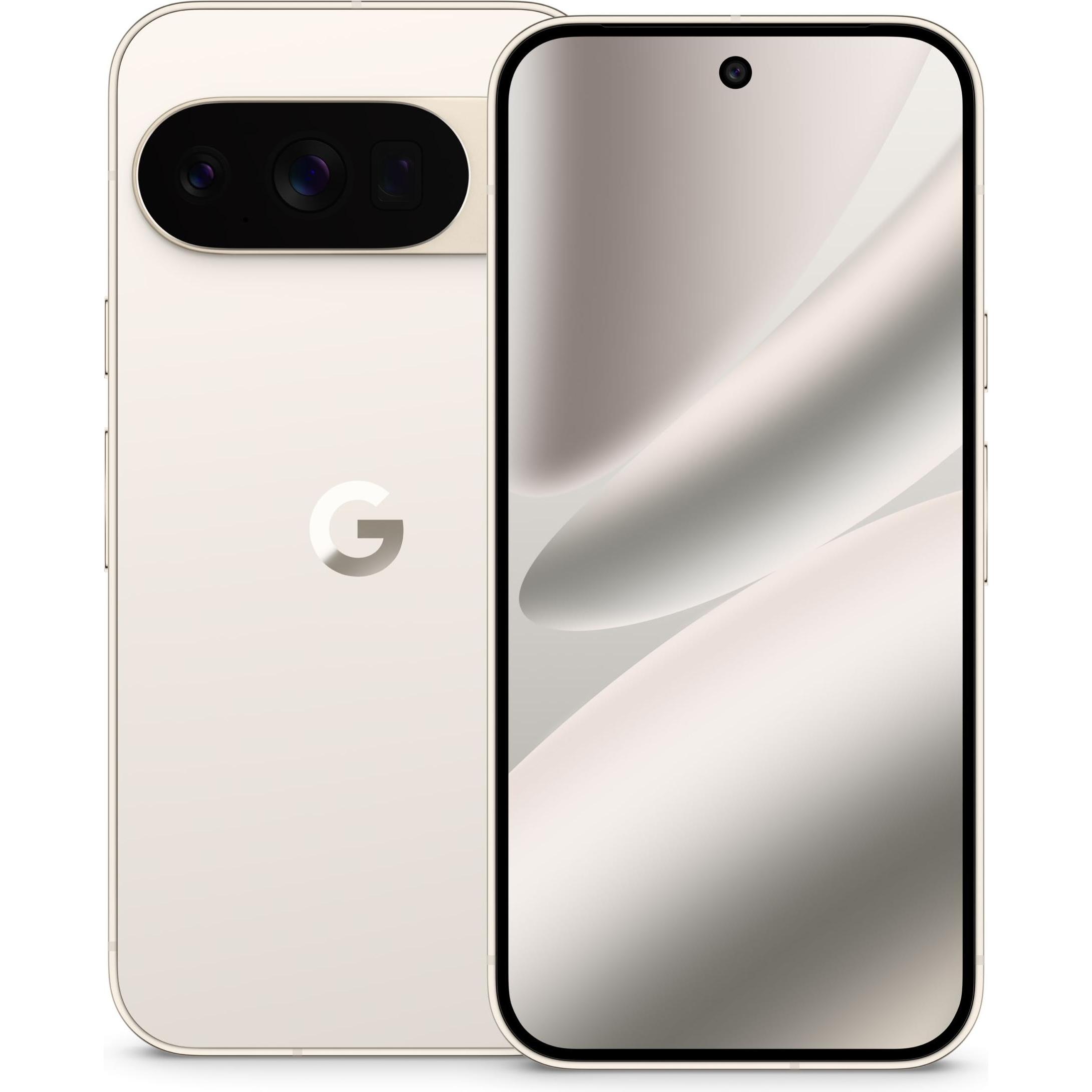 Google Pixel 10 Pro (512 GB, Porcelain, 6.30", Dual SIM, 5G), Smartphone, Beige