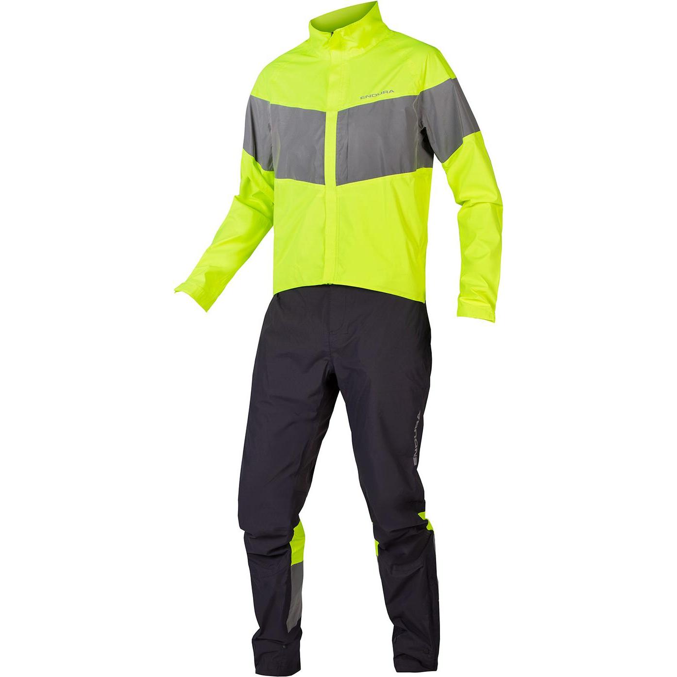 Endura, Herren, Velojacke, Urban Luminite Wasserdichter Einteiler (XS), Gelb, XS