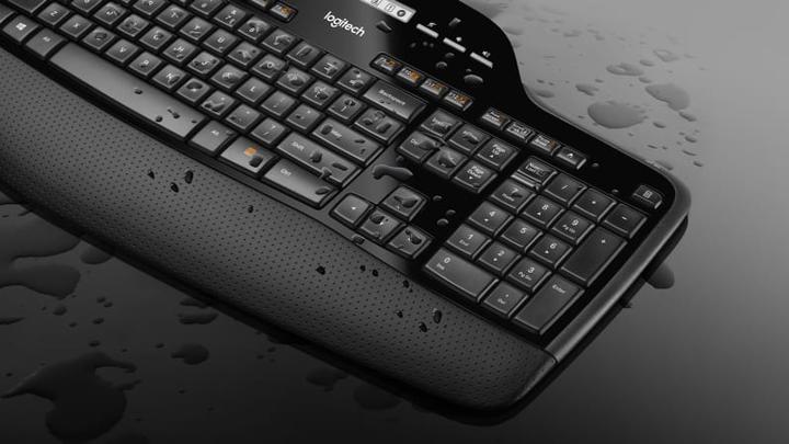 Image du produit Logitech Clavier+Souris sans fil MK710 noir au détail (DE, Sans fil)