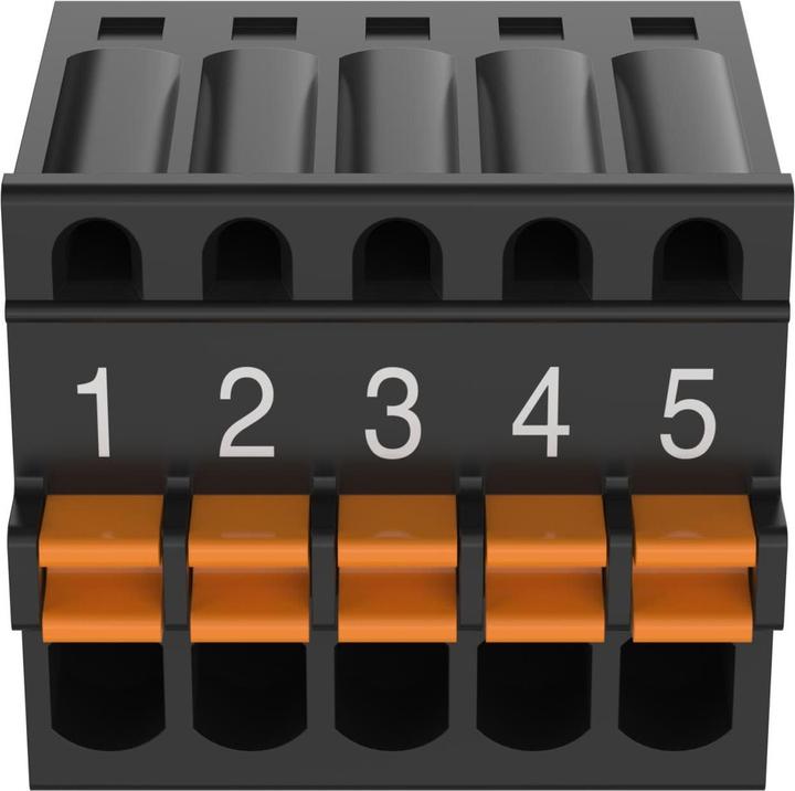 Produktbild Axis Klemme TU6008 5-PIN Schwarz 10 Stück (Kabel)