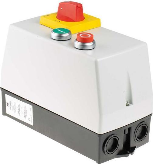 RS PRO DOL Starter 11kW 400VAC Coil + Isolator