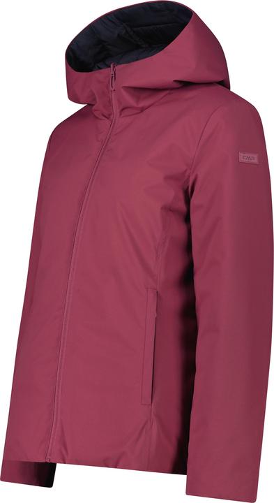 Actual product image CMP Campagnolo Women's reversible zip-up waterproof hooded jacket (S)