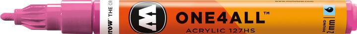Actual product image Molotow Permanent marker One4All 127 HS refillable 2mm fuchsia pink (fuchsia pink, 2 mm, 1 x)