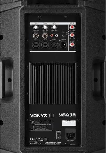 Image du produit Vonyx Haut-parleur VSA15 (Actif, 1x 1000 W)