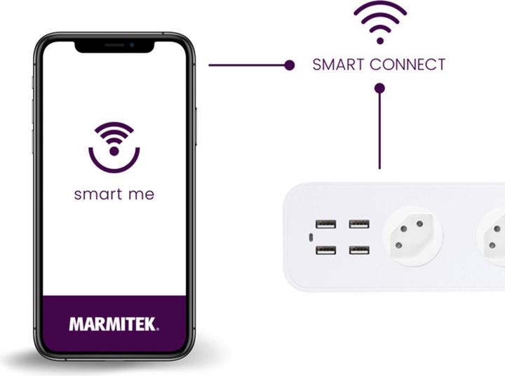 Produktbild Marmitek WLAN-Steckerleiste Power LI (4x, 1.50 m)