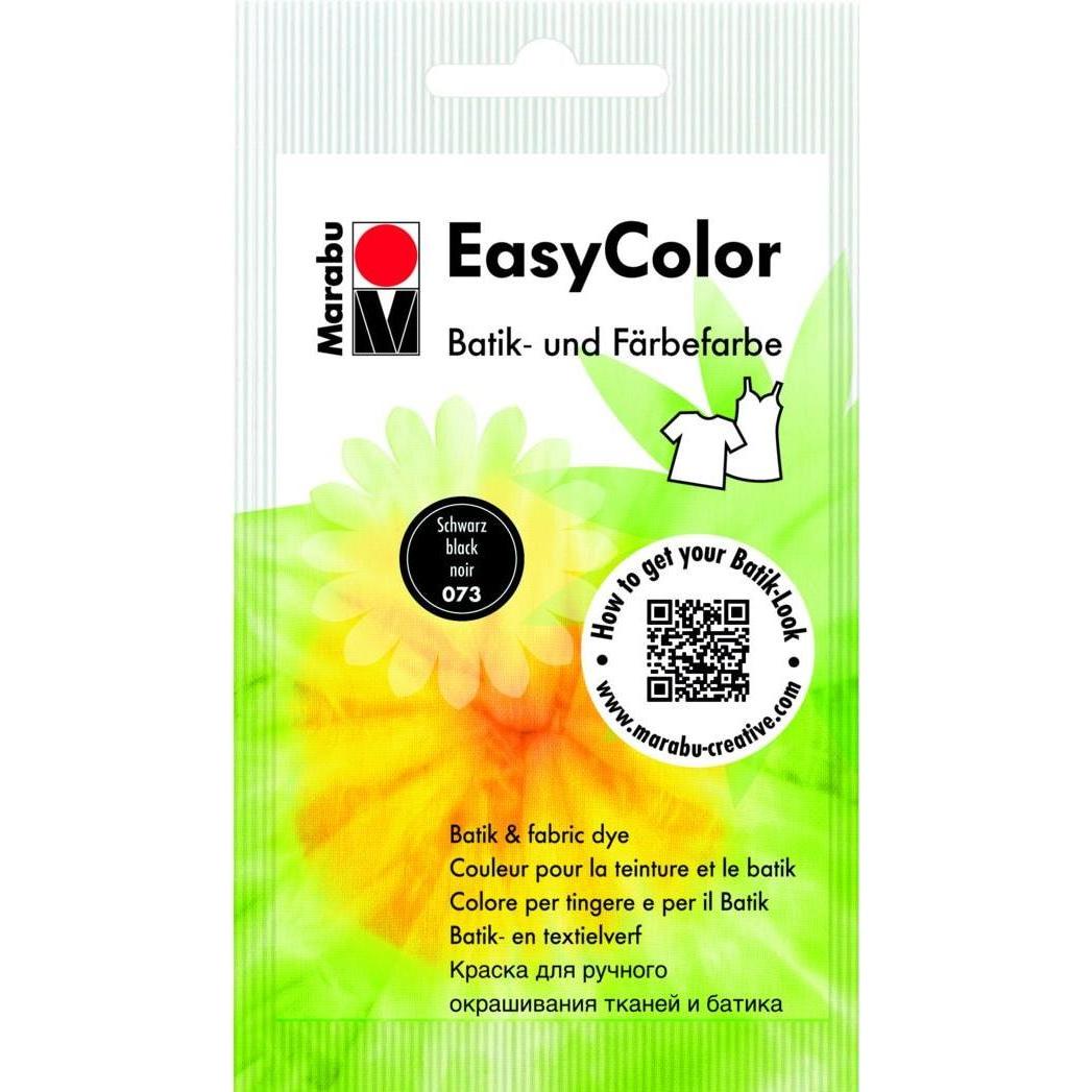 Thumbnail - Marabu, Künstlerfarbe + Bastelfarbe, Handfärbefarbe FashionColor (Schwarz, 2.38 ml)