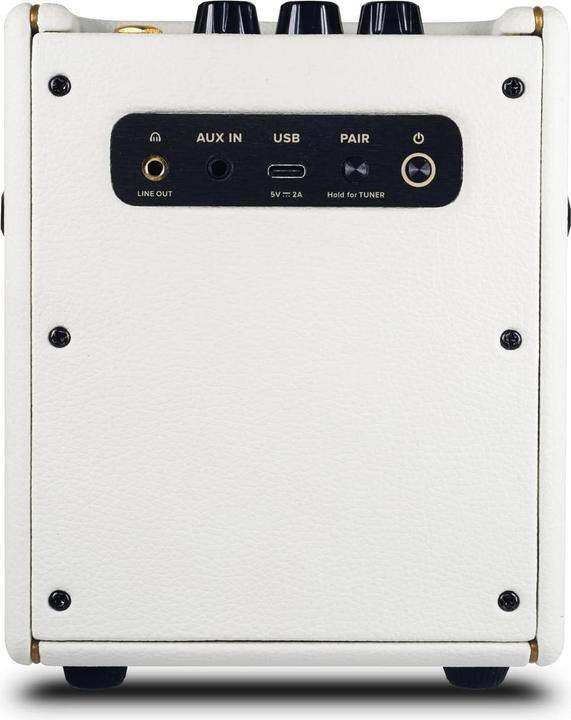 Immagine prodotto Positive Grid Spark MINI Pearl, amplificatore portatile intelligente per chitarra e altoparlante Bluetooth (Chitarra, Spigola, 10 W)