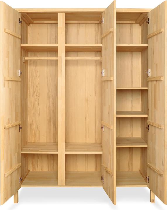 Immagine prodotto Pinolino Set da camera per bambini "Enno" extra large, 3 pezzi. (Culla, Fasciatoio, Armadi bambini)