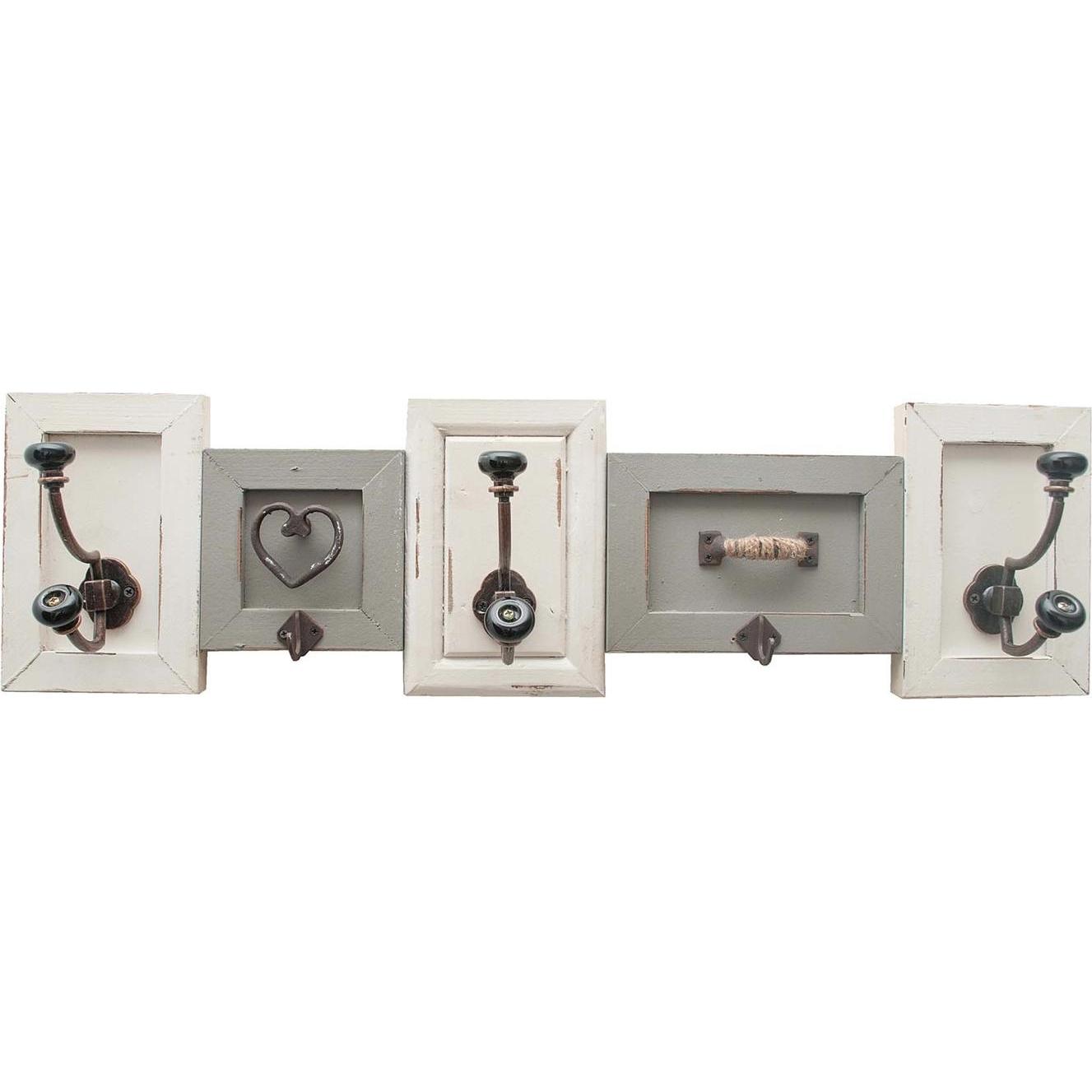 HTI-Living, Garderobe + Kleiderhaken, Kleiderhaken Garderobe Vintage