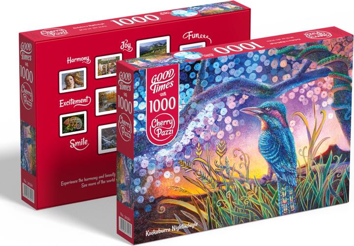 Actual product image Cherry Pazzi Jigsaw puzzles The little kingfisher 1000 pieces (1000 pieces)