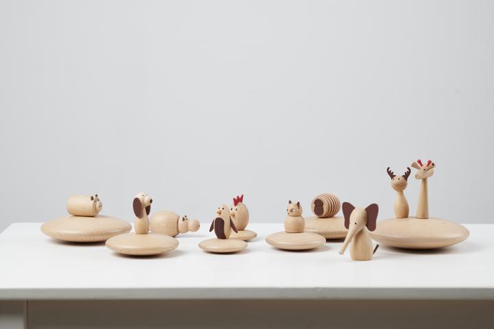 Image du produit TickiT Ensemble de 10 amis animaux en bois