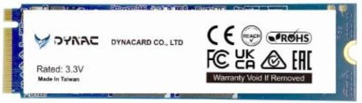 Produktbild Dynac Dynacard DNOMAD1TB/R Ssd Intern 1Tb M2 Pci-e (1000 GB, M.2 2280)