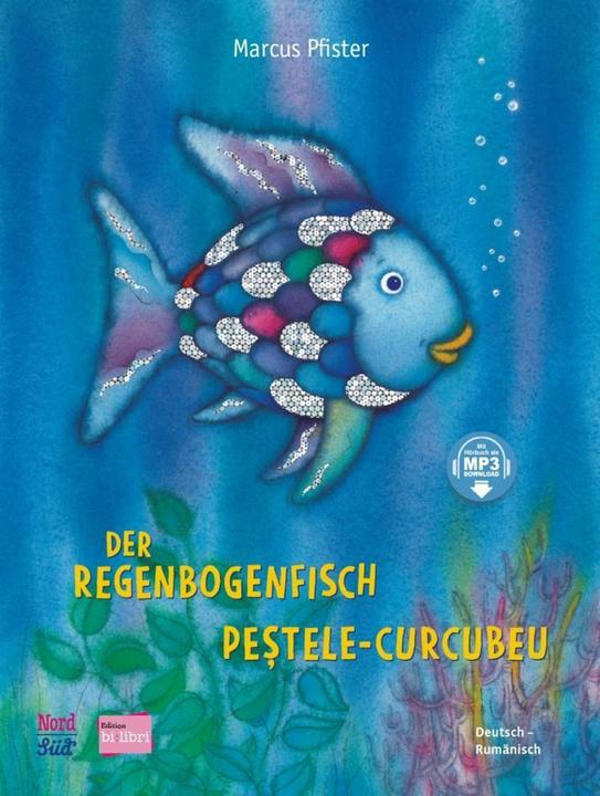 Produktbild Der Regenbogenfisch Dt.-Rumän.+MP3 z.do (Deutsch, Rumänisch, Marcus Pfister, 2025)