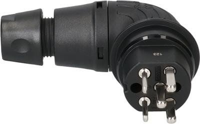 Max Hauri Gummistecker T25 IP 55 abgewinkelt (Typ 25)