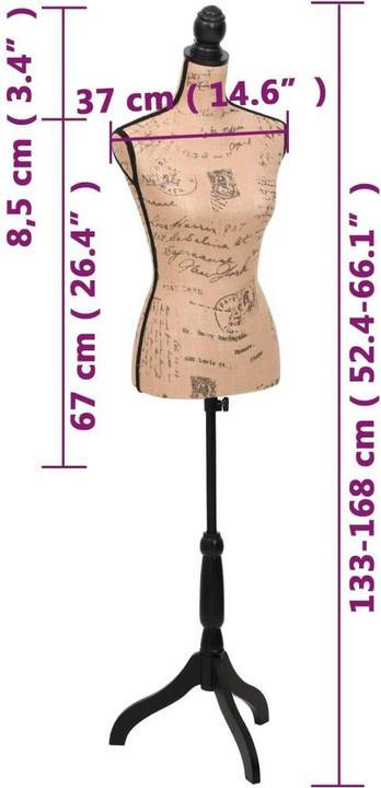 Immagine prodotto vidaXL Schneiderpuppe