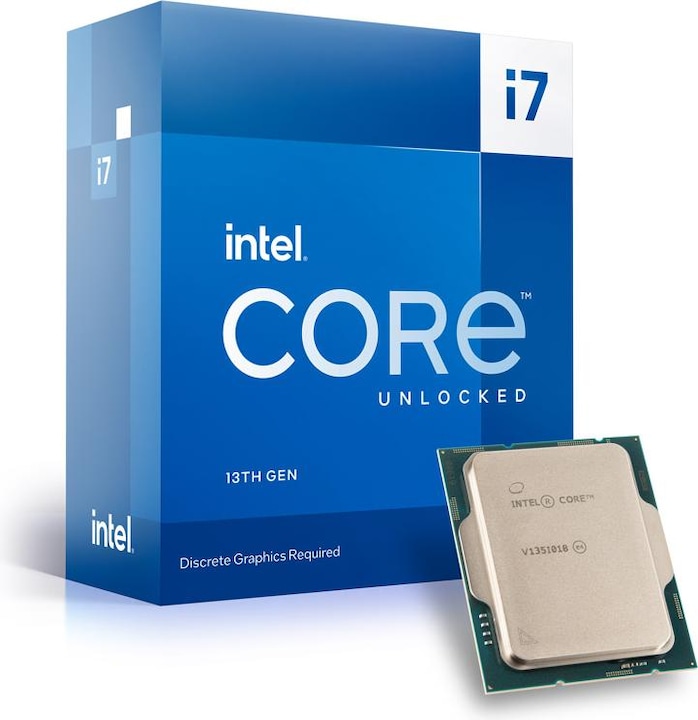 Produktbild Intel Core i7-13700KF (LGA 1700, 3.40 GHz, 16 -Core)