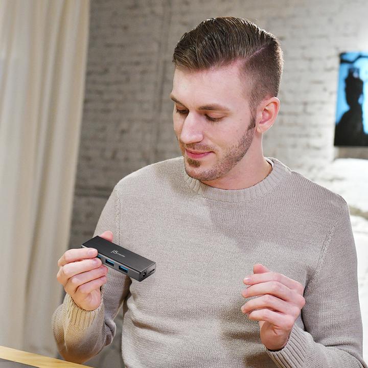 Image du produit j5Create USB 3.0 Type-A (Micro USB, 4 ports)