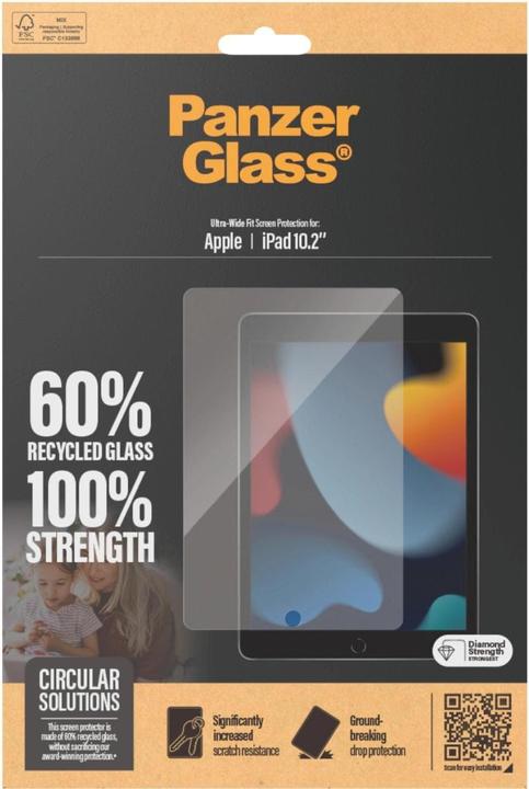 Produktbild PanzerGlass Tablet Glass (1 Stück, iPad 10.2)