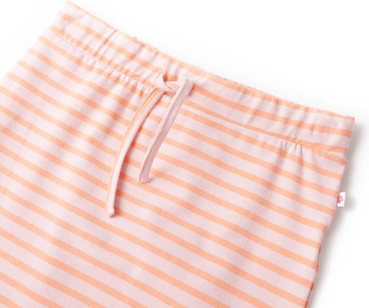 Immagine prodotto VidaXL Gonna per bambini a righe dritta rosa 140,Materiale: 95 (140)