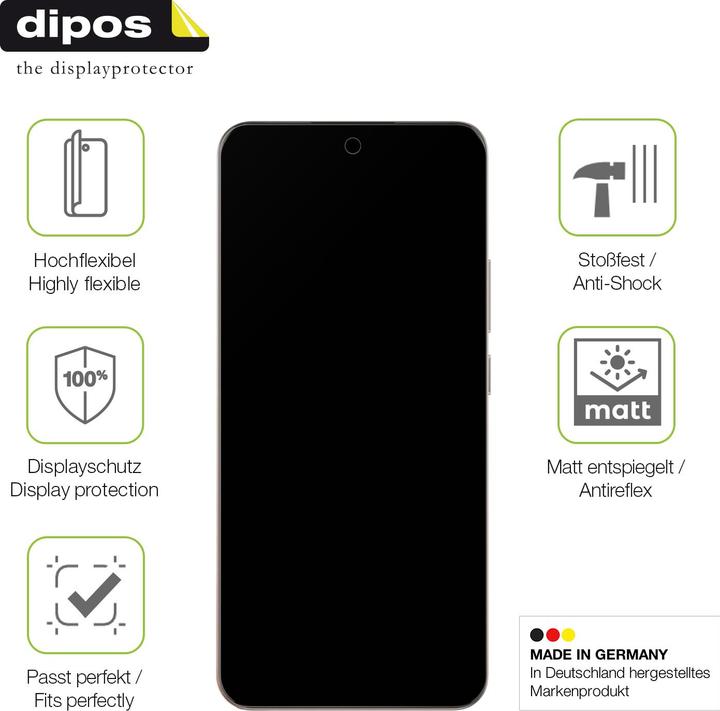 Image du produit Dipos Film de Protection d’écran Full-Cover Anti-reflet (1 pcs, Oppo Reno 5G)
