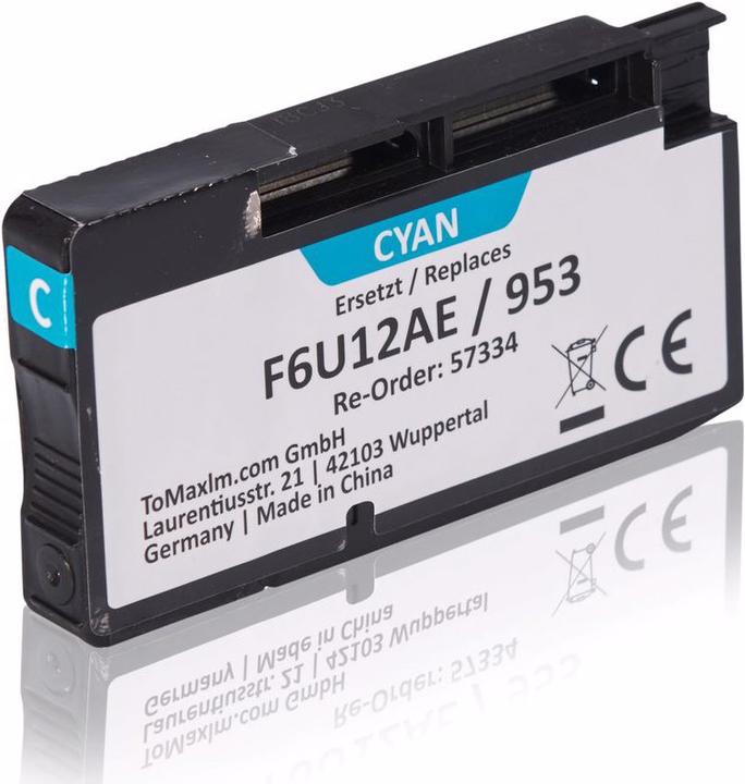 Produktbild Inkadoo kompatible Tintenpatrone als Ersatz für HP L0S58AE / 953 passend für HP OfficeJet Pro 7700 Series (C)