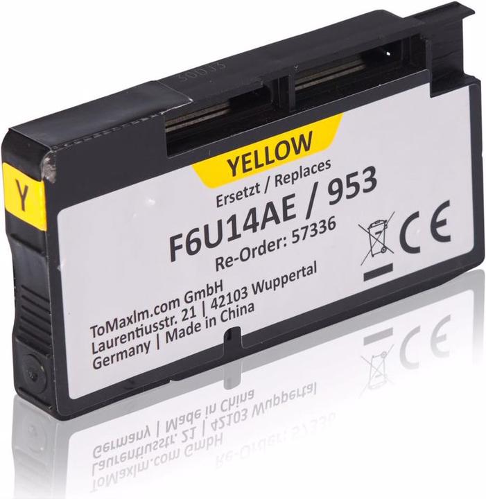 Produktbild Inkadoo kompatible Tintenpatrone als Ersatz für HP L0S58AE / 953 passend für HP OfficeJet Pro 7700 Series (Y)