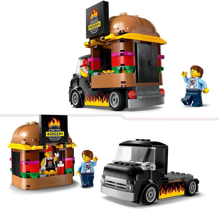 Produktbild LEGO Burger-Truck (60404, LEGO City)