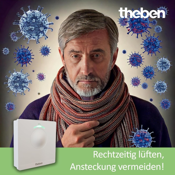Produktbild Theben AMUN 716 CO2 Monitor